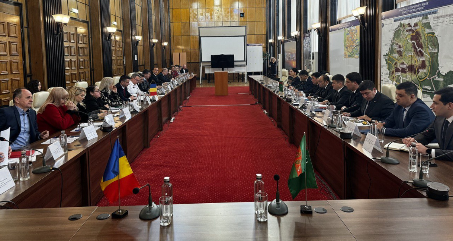 Заседание туркмено-румынской рабочей группы по сотрудничеству в области транспорта