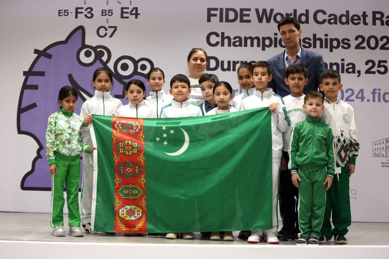 Шахматистка из Туркменистана завоевала бронзу на чемпионате мира по блицу среди кадетов до 10 лет