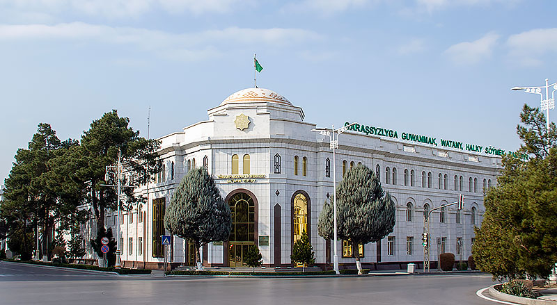 Türkmenistanda Saýlawlary we sala salşyklary geçirmek boýunça merkezi toparyň mejlisi