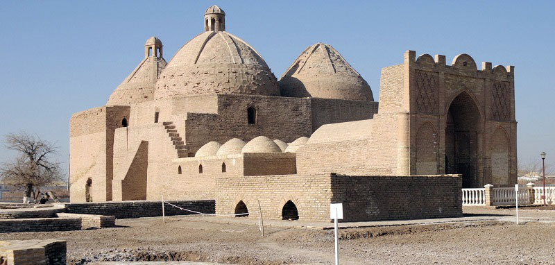 Mausoleum of Alamberdar - an ancient shrine of the village of Astana-baba