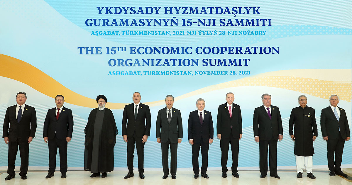 The 15th ECO Summit took place under the chairmanship of Turkmenistan and the Ashkhabad Consensus for Actions was adopted.