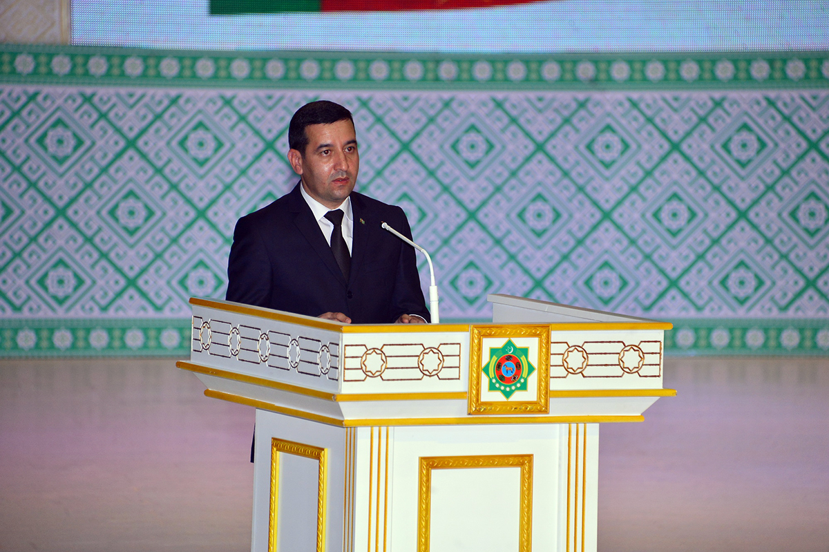 The conference on the occasion of publication of the poem “Long live a peaceful life!” by the leader of the nation