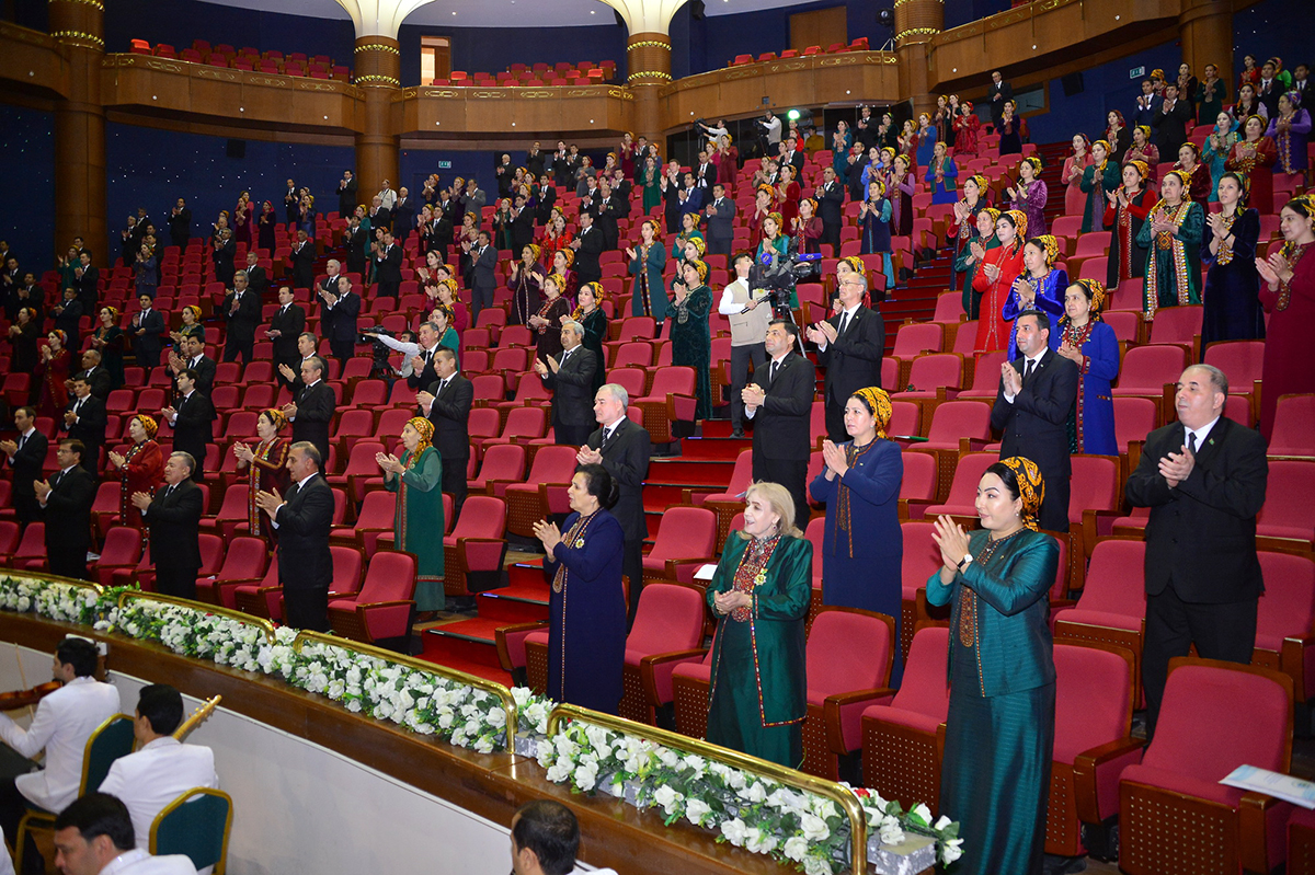 The conference on the occasion of publication of the poem “Long live a peaceful life!” by the leader of the nation