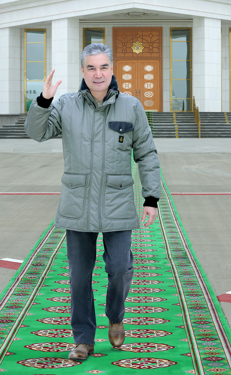 Рабочая поездка Президента Гурбангулы Бердымухамедова в Лебапский велаят