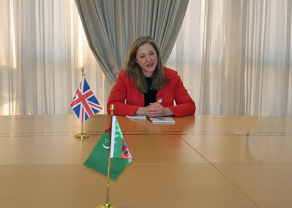 Встреча Министра иностранных дел Туркменистана с Послом Великобритании