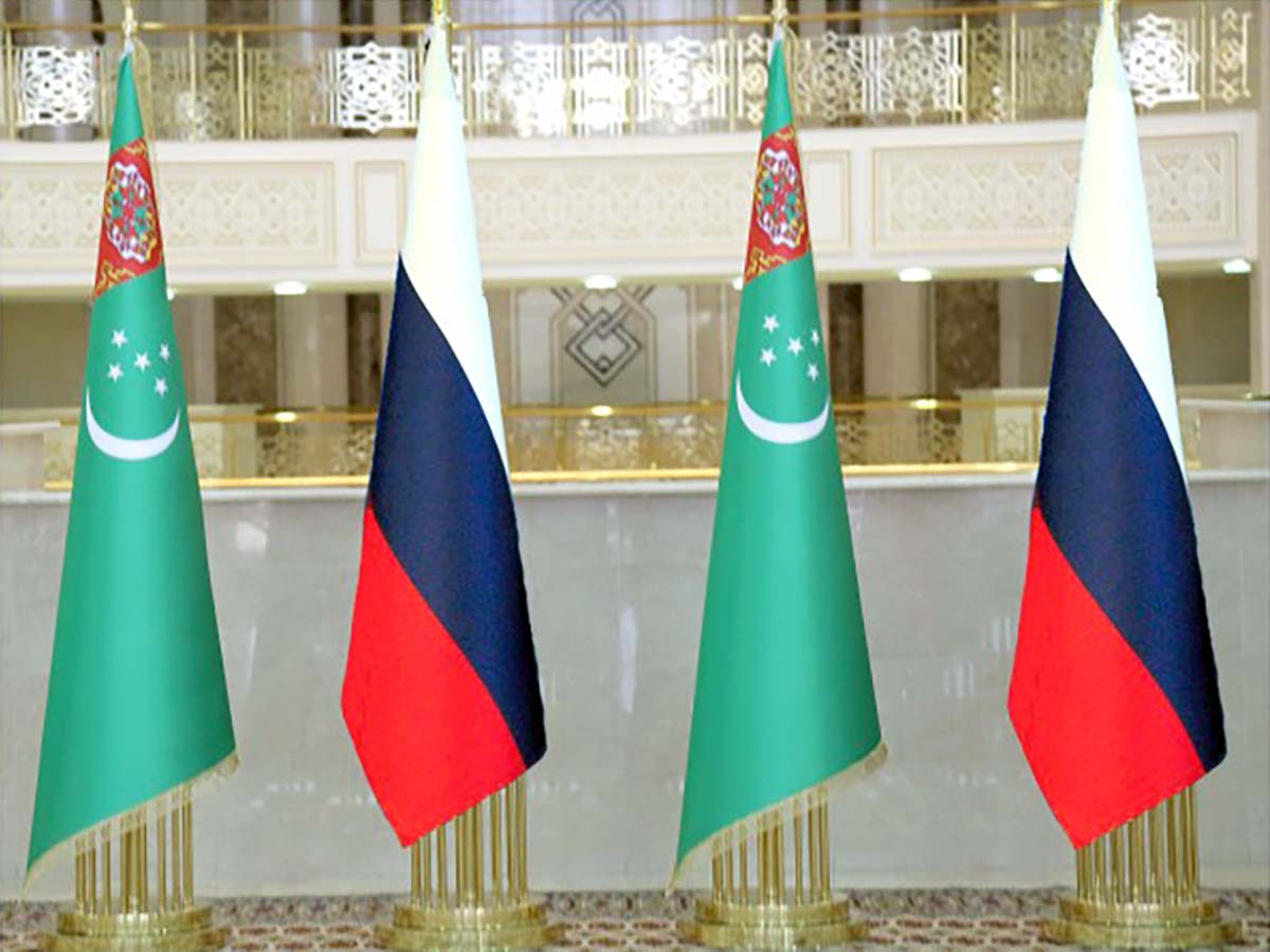 Issues of intensifying diplomatic relations between Turkmenistan and Russia were discussed