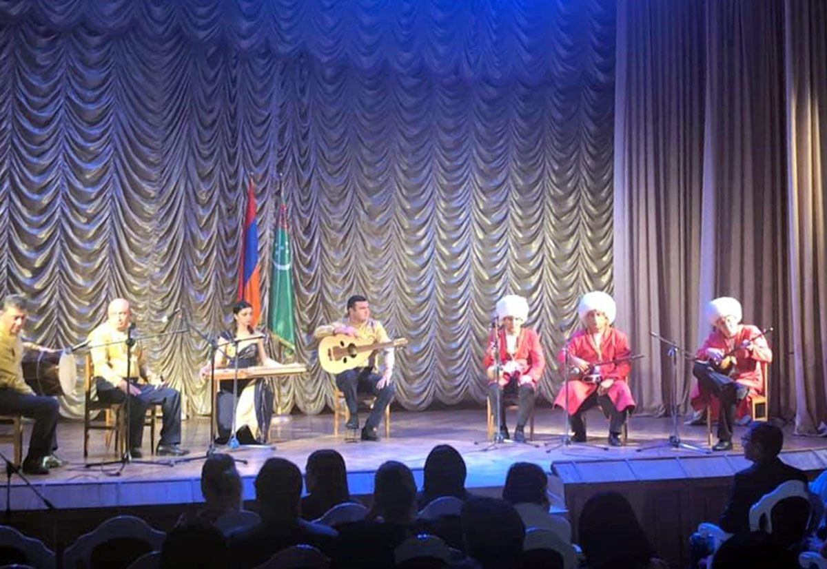 Turkmenistan and Armenia: unity of the music