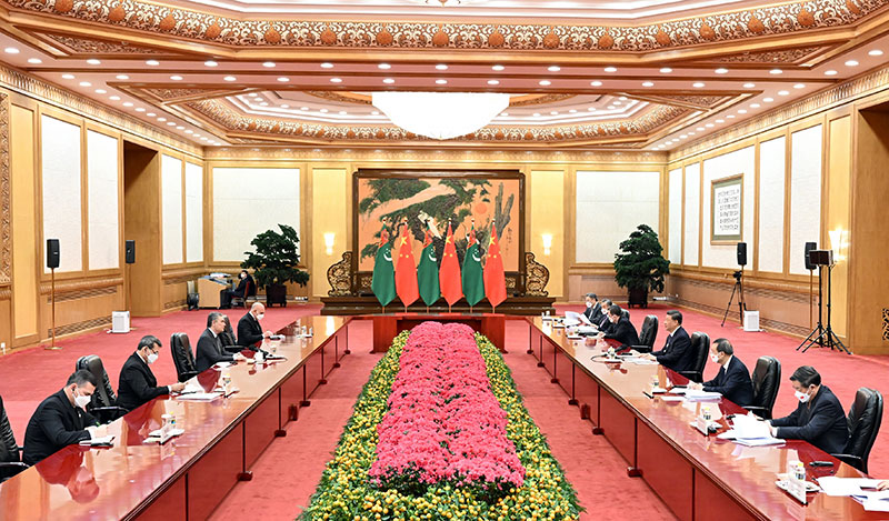 Встреча Президента Гурбангулы Бердымухамедова и Председателя Китайской Народной Республики Си Цзиньпина