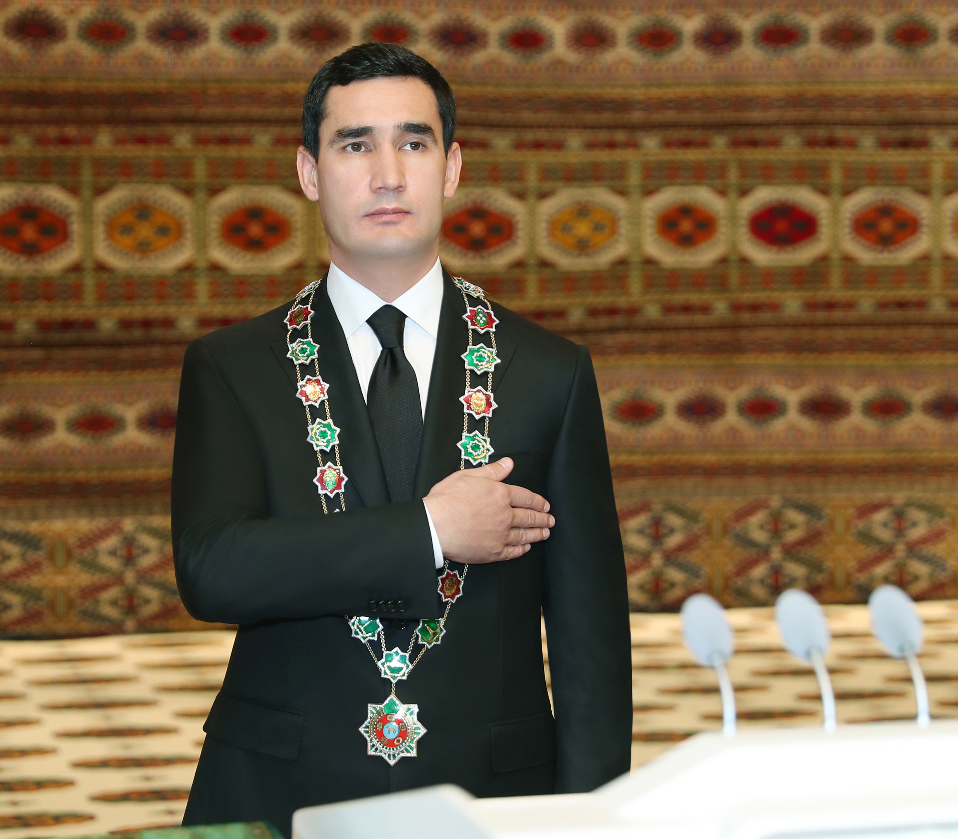 Solemn ceremony of inauguration of the President of Turkmenistan