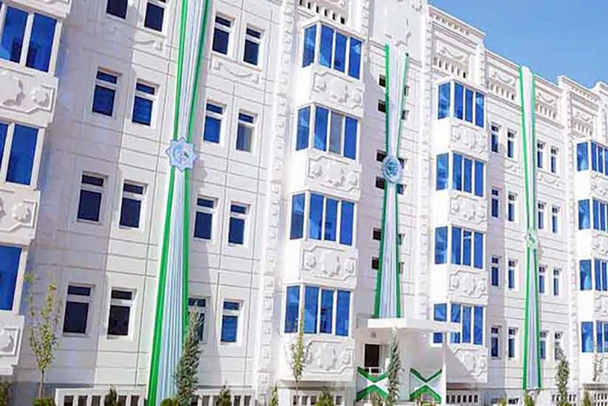 New houses will be built in the seaside city of Turkmenistan