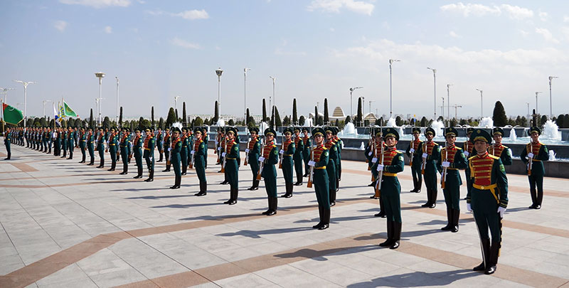 Начался государственный визит Президента Республики Индия в Туркменистан