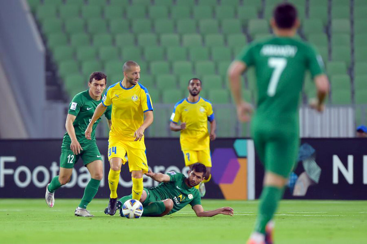 Ahal played the second match in the AFC Champions League