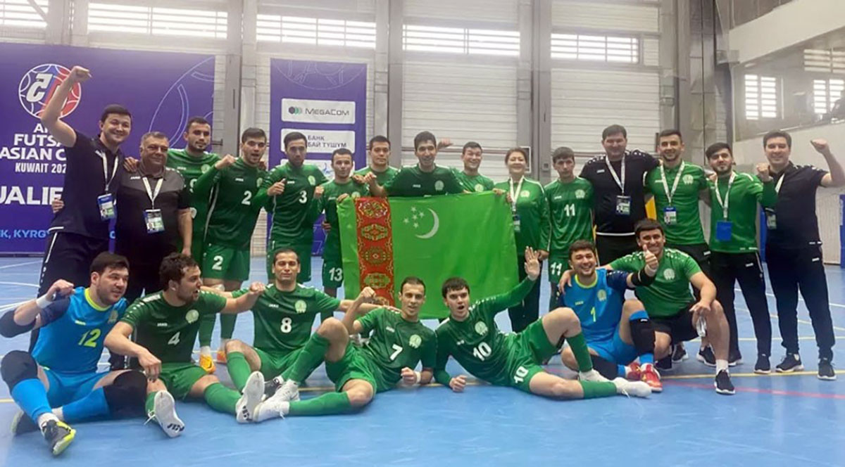 Футзалисты Туркменистана завоевали путёвку в финальный турнир Кубка Азии-2022