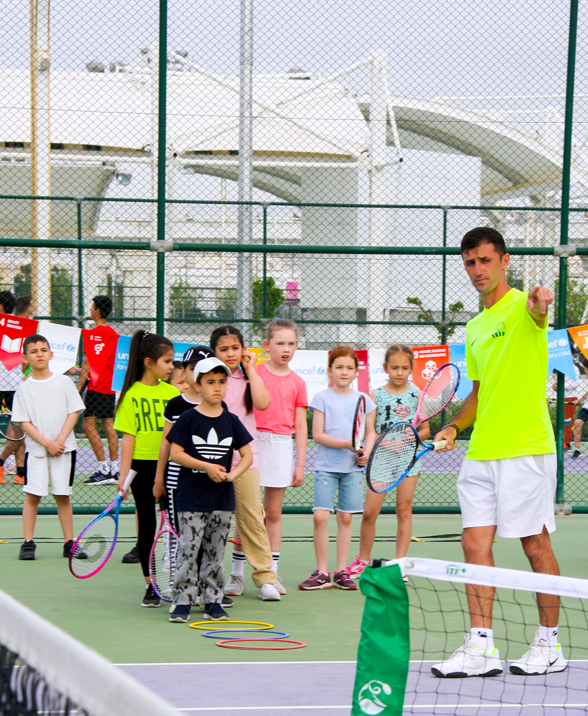 В Ашхабаде стартовал детский фестиваль по большому теннису