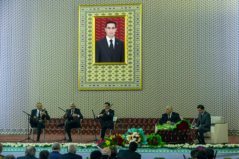 The Conservatory honors the people's dutarist Akmurat Charyev