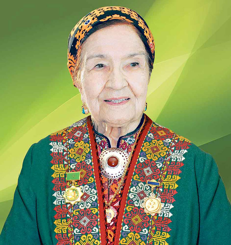 Maya Kuliyeva is a legend and pride of Turkmen culture