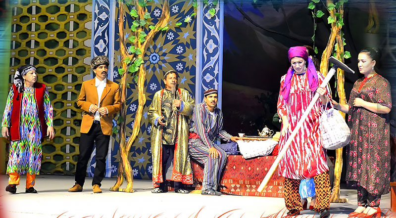 Mary theater prepared a new performance with Uzbek flavor