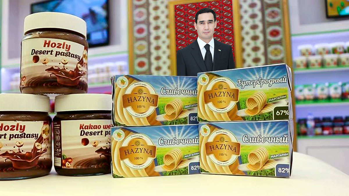 Turkmen company launched a new production of food products under the brand Hazyna