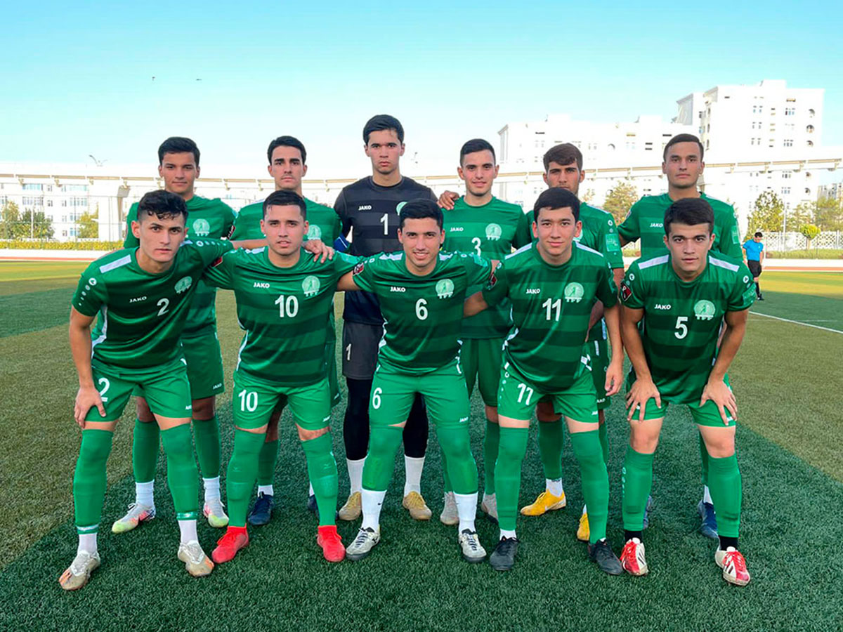 Молодёжная сборная Туркменистана (U-23) начала подготовку в Анталье к Кубку Азии-2022 по футболу