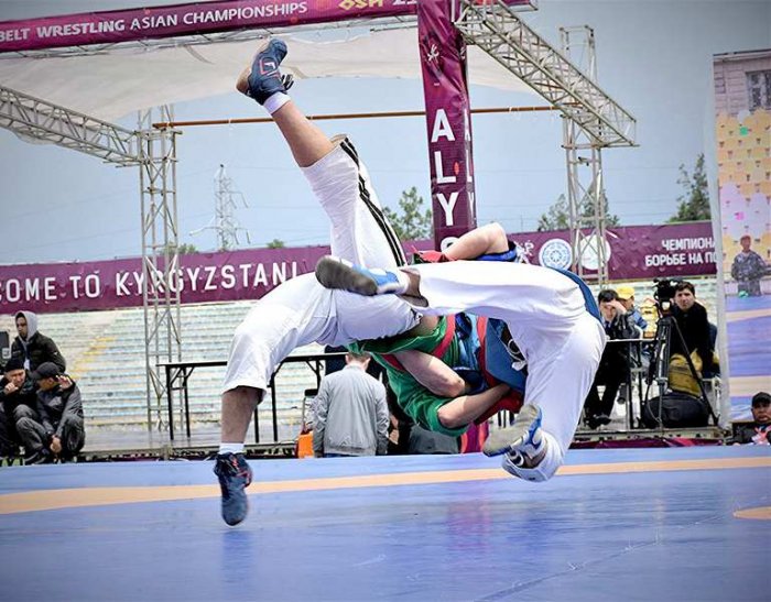 Turkmen wrestlers win 15 medals at the Asian Alysh Wrestling Championship in Kyrgyzstan
