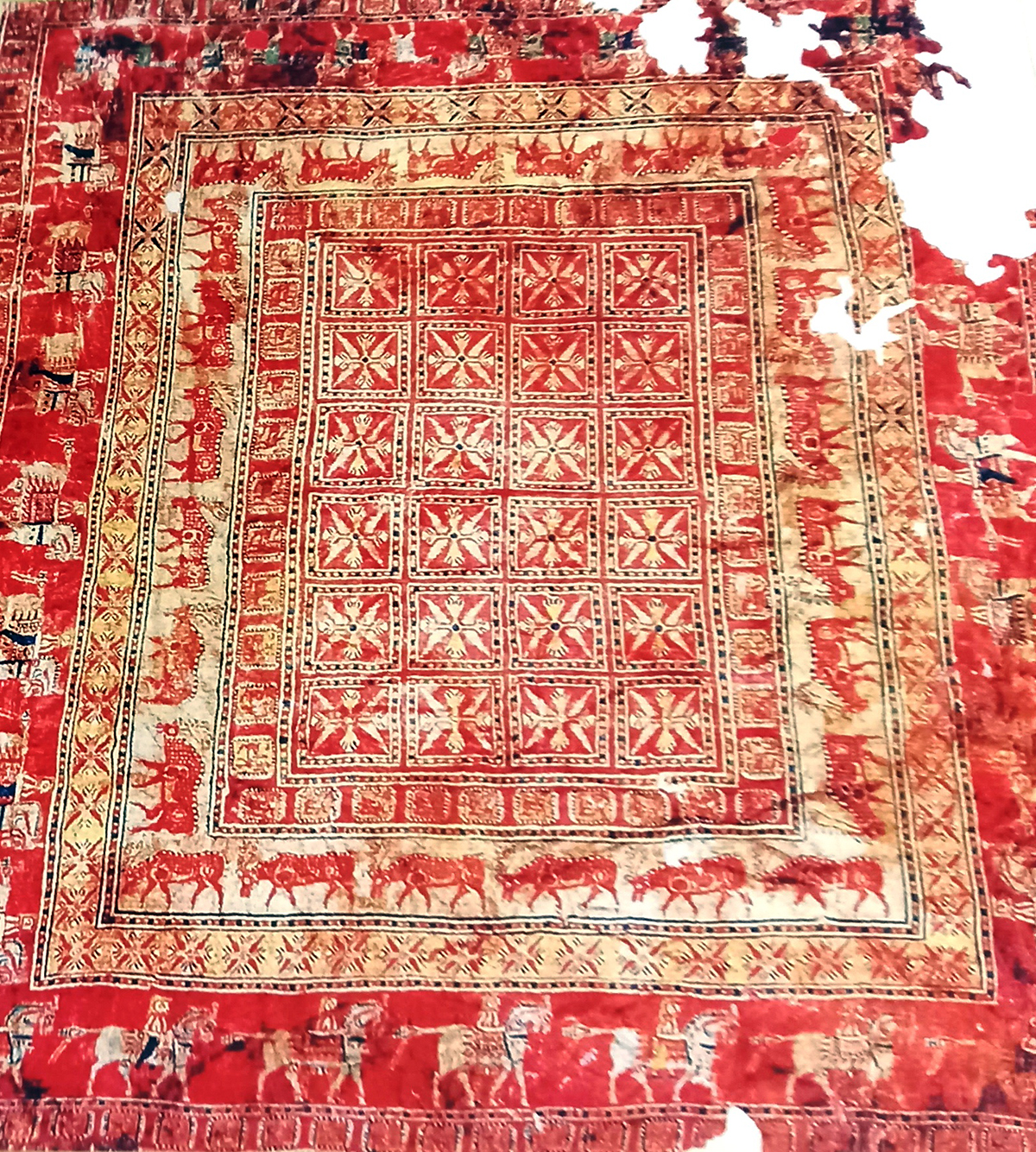 The World Travel of the Turkmen Carpet
