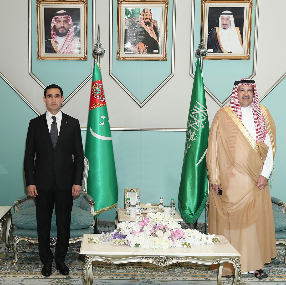 The visit of President Serdar Berdimuhamedov to the Kingdom of Saudi Arabia completed