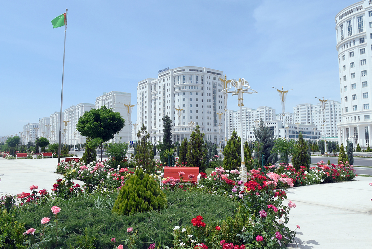 Türkmenistanda güneşli tomus howasy güýje girdi