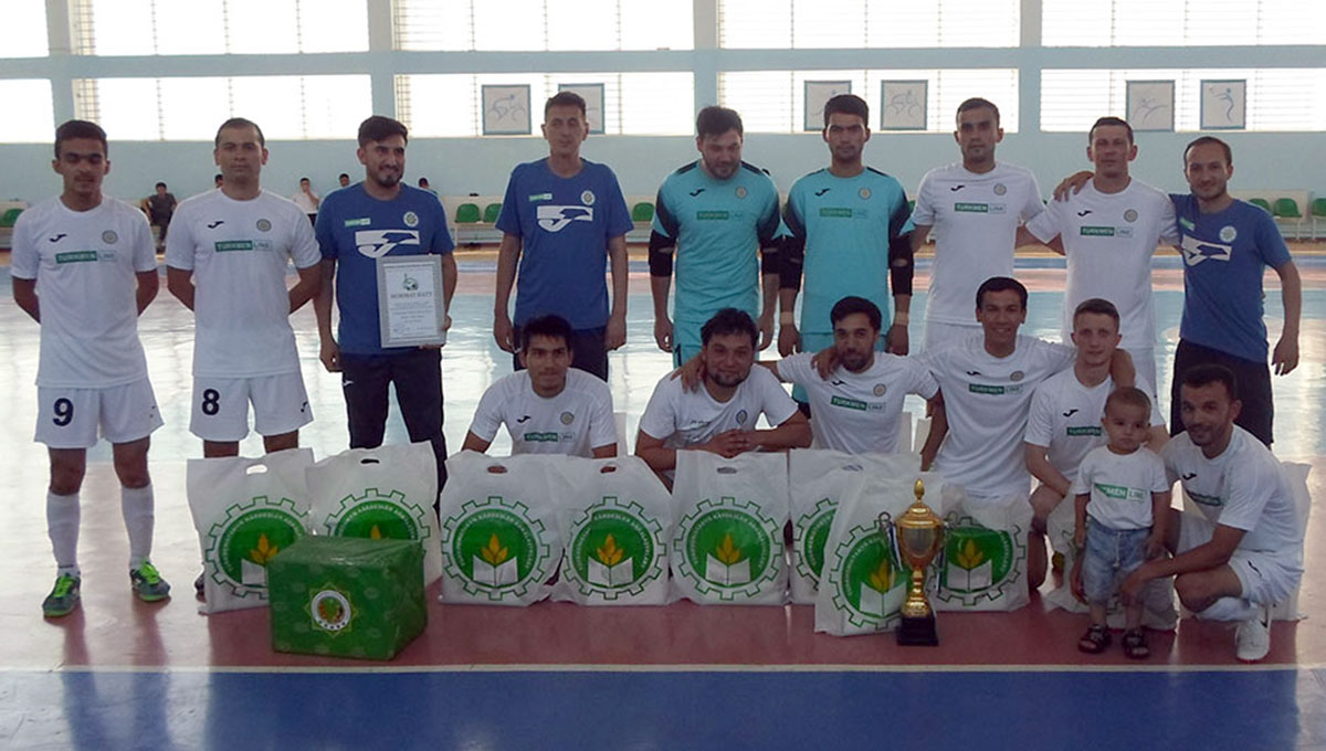 "Denizchi" won the Futsal Cup of Balkan Velayat