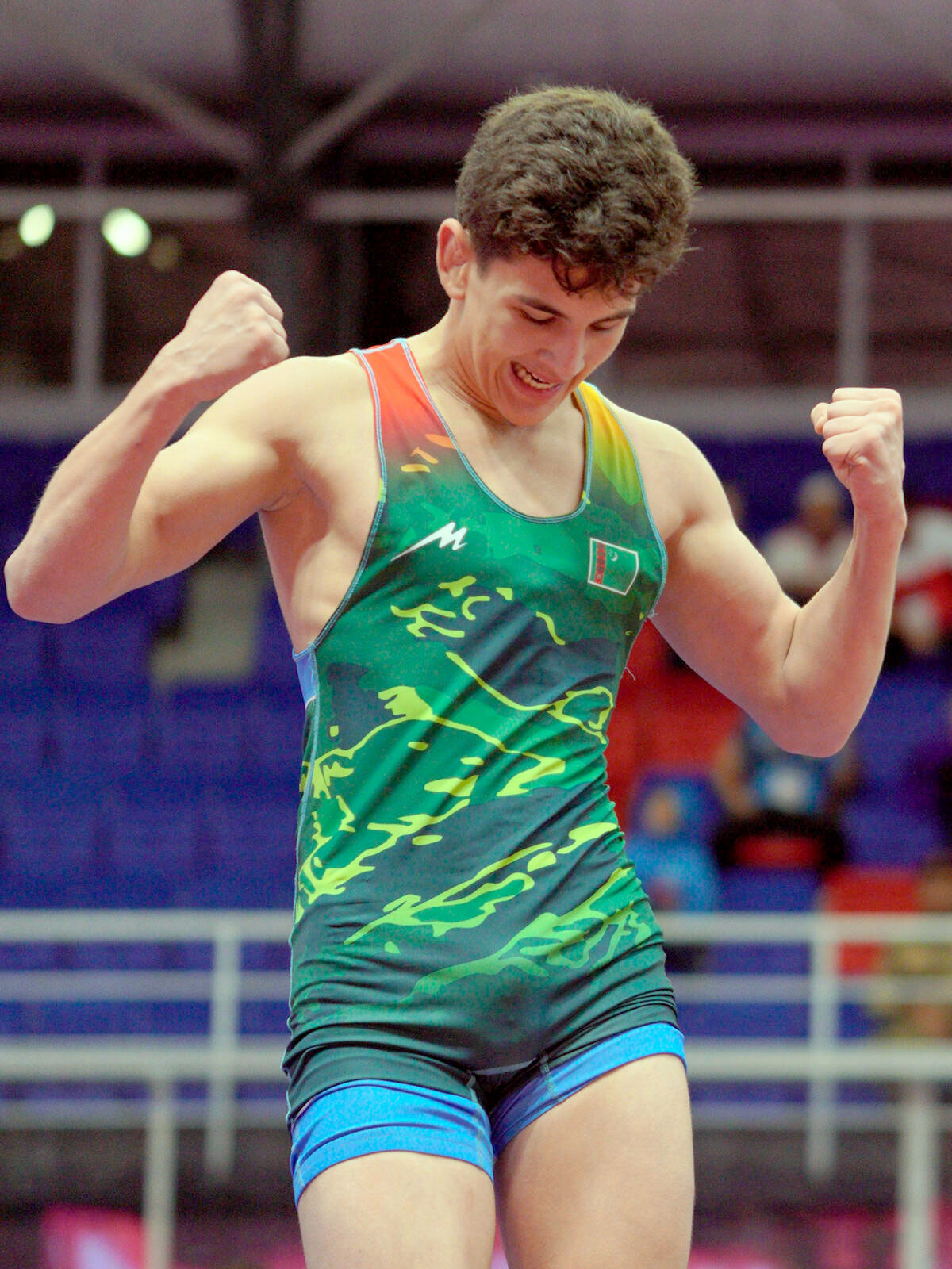 Turkmen freestyle wrestler is the champion of Asia among cadets!