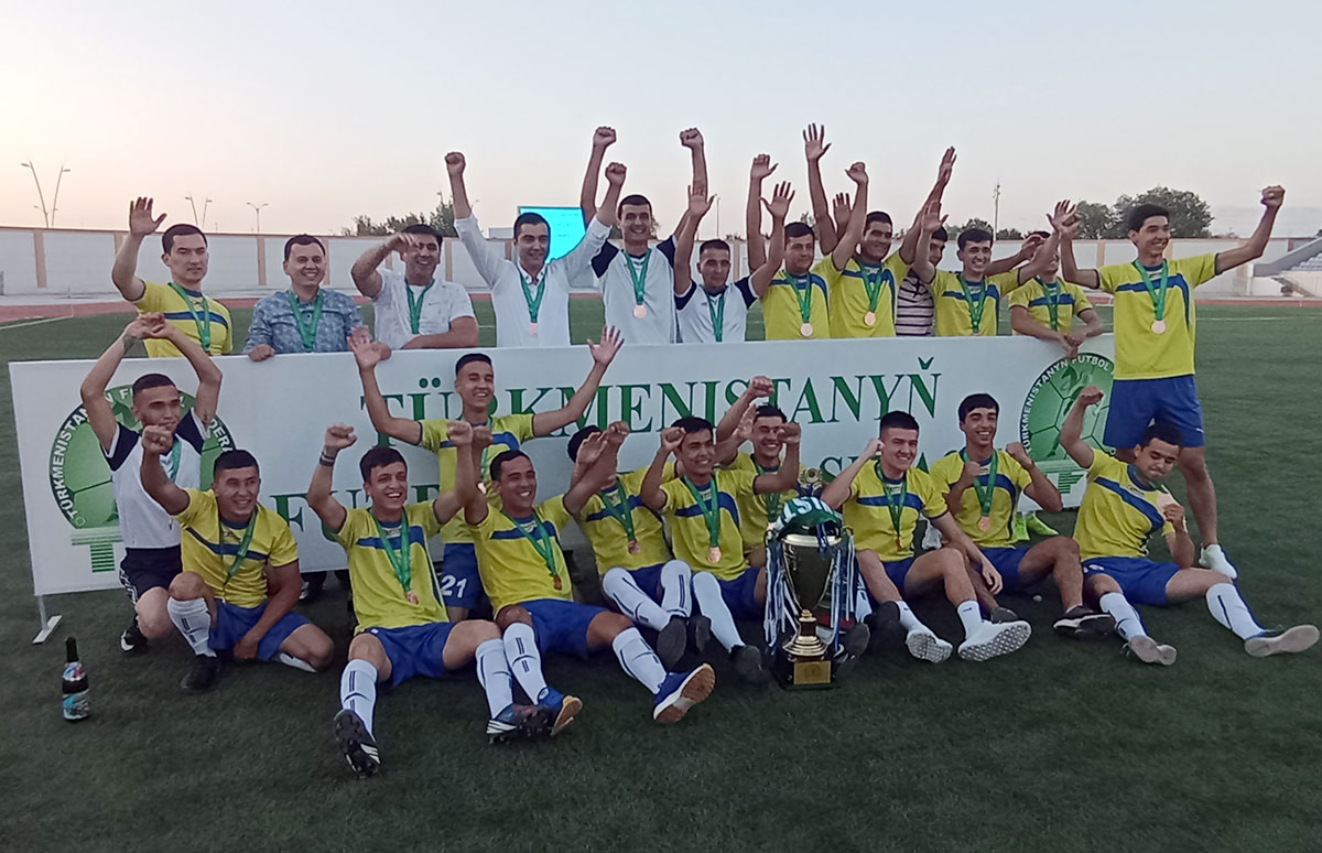 Team “Dashoguz” won the Dashoguz Velayat Football Cup