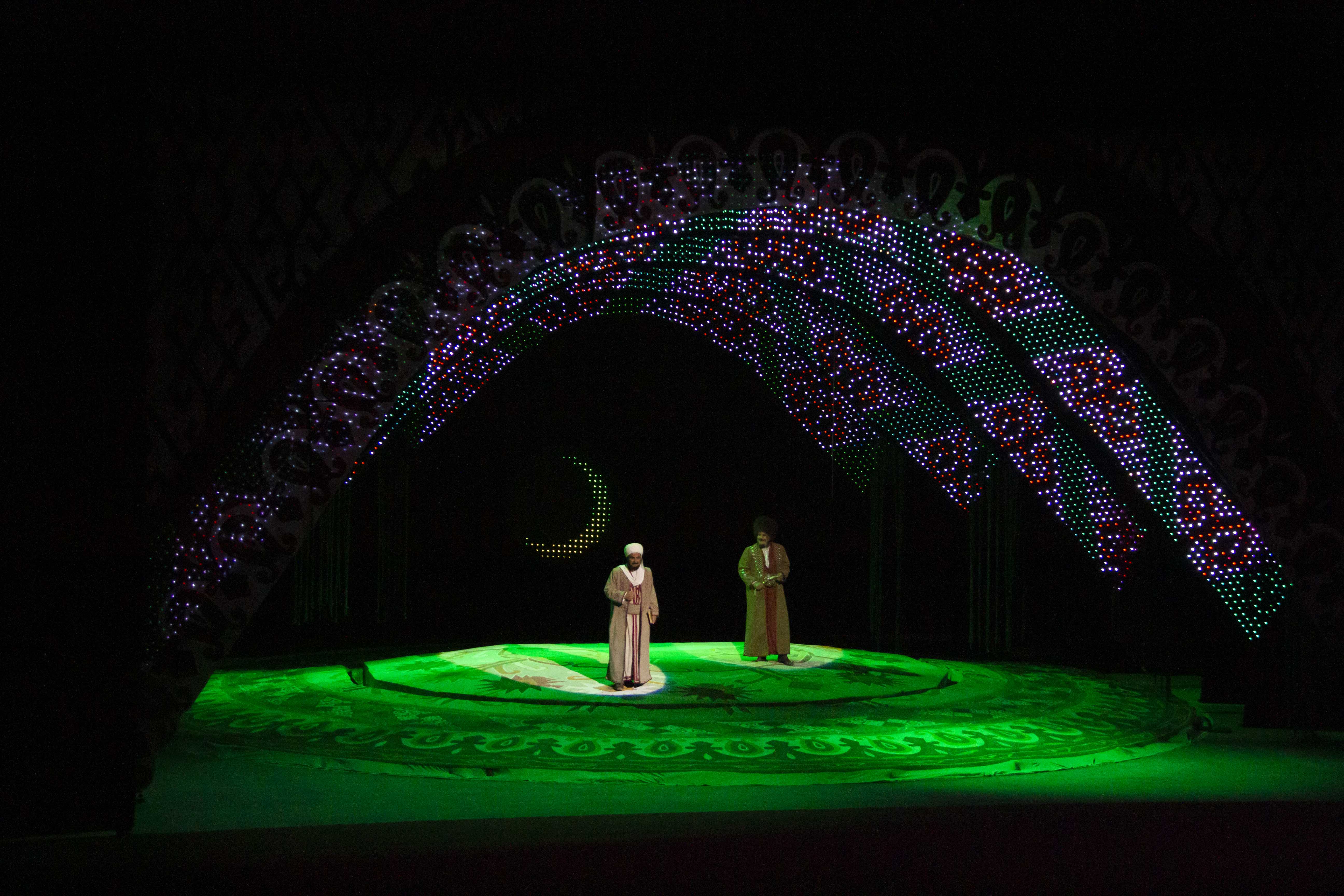 The premiere of the play "Makhtumkuli" took place at the Main Drama Theater