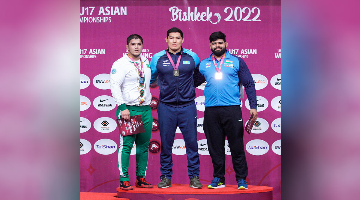Türkmeniň erkin göreş pälwany Aziýa (U23) ýaşlar çempionlygynda kümüş medal gazandy