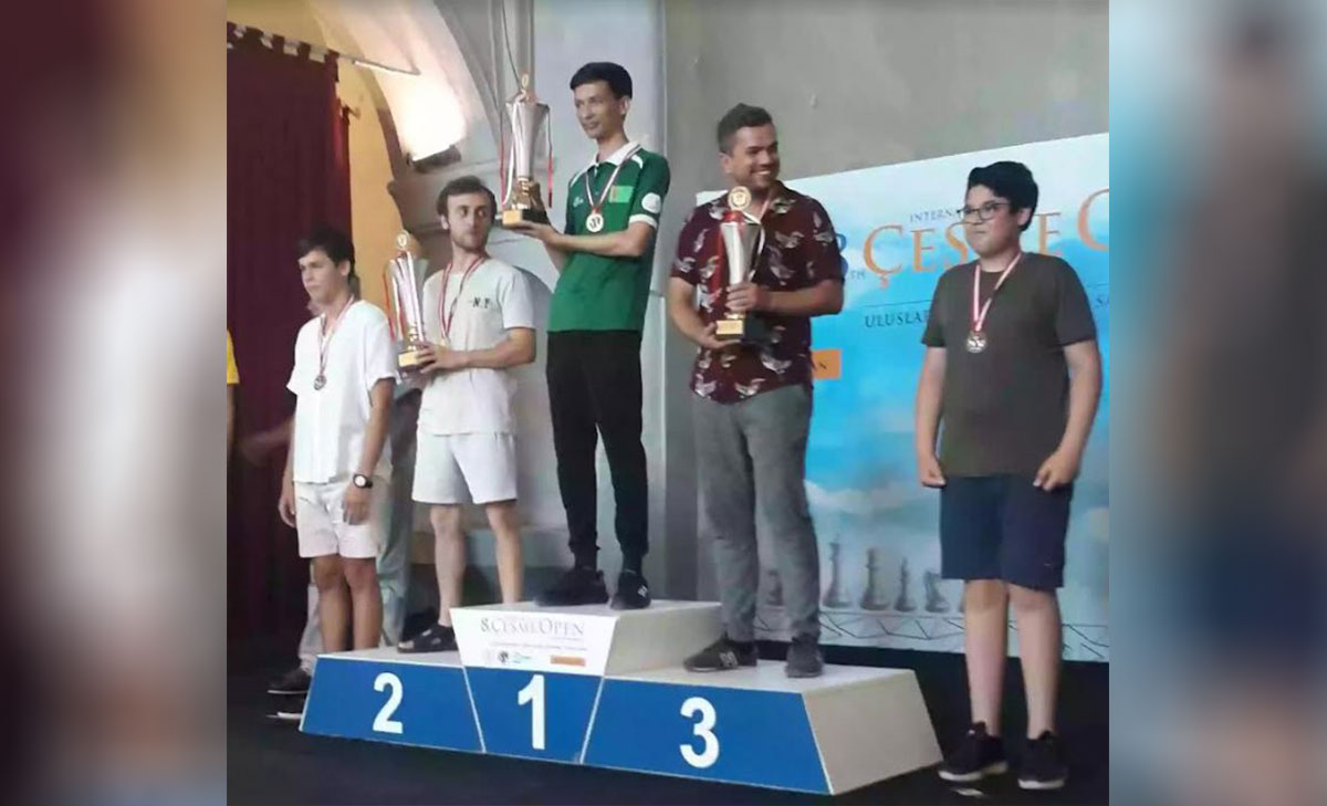 Туркменский шахматист – победитель международного турнира «Çeşme Open» в Турции