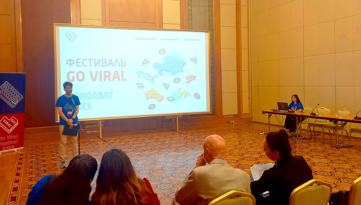 Фестиваль «Go Viral-2022» Центральной Азии состоялся в Ашхабаде