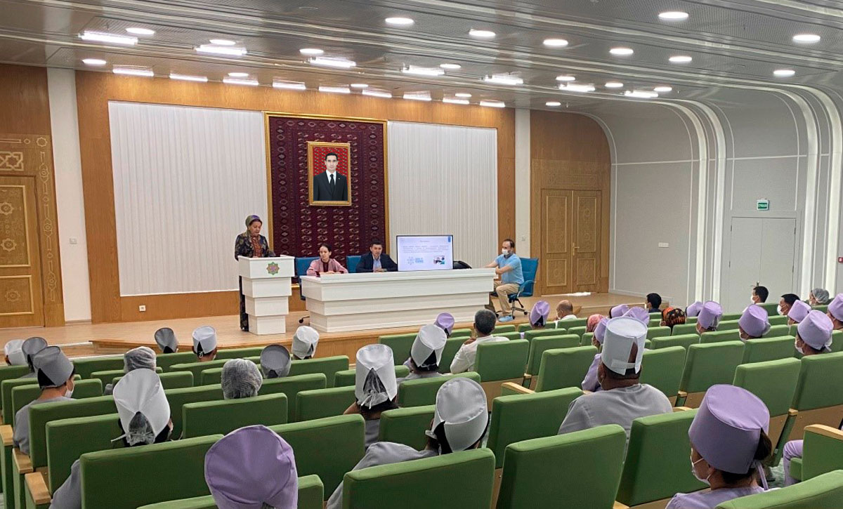 Реализация проекта по реагированию на COVID-19 в Туркменистане