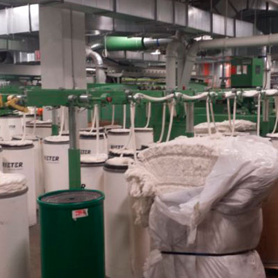 A private Turkmen enterprise exports textile products to Turkey and Kyrgyzstan