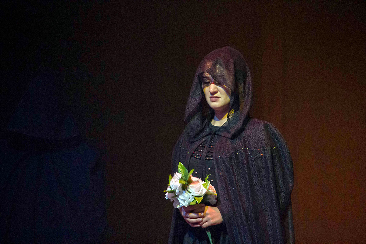 On the stage of the Student Theater - classics