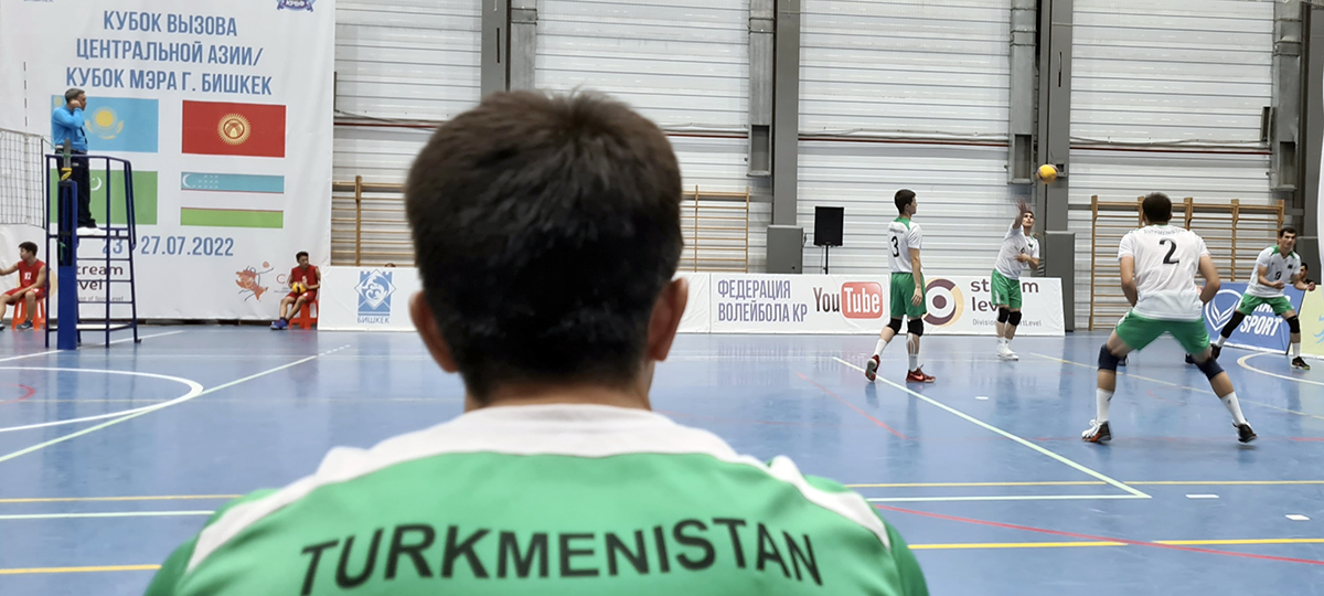 Türkmen woleýbolçylary Merkezi Aziýanyň Çagyryş Kubogynyň kümüş medalyna eýe boldular