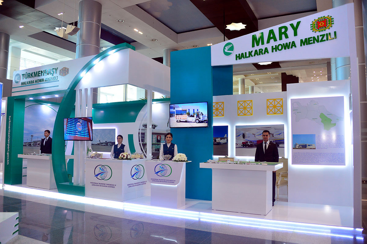 The events of the International Industry Conference started in the Turkmen seaside