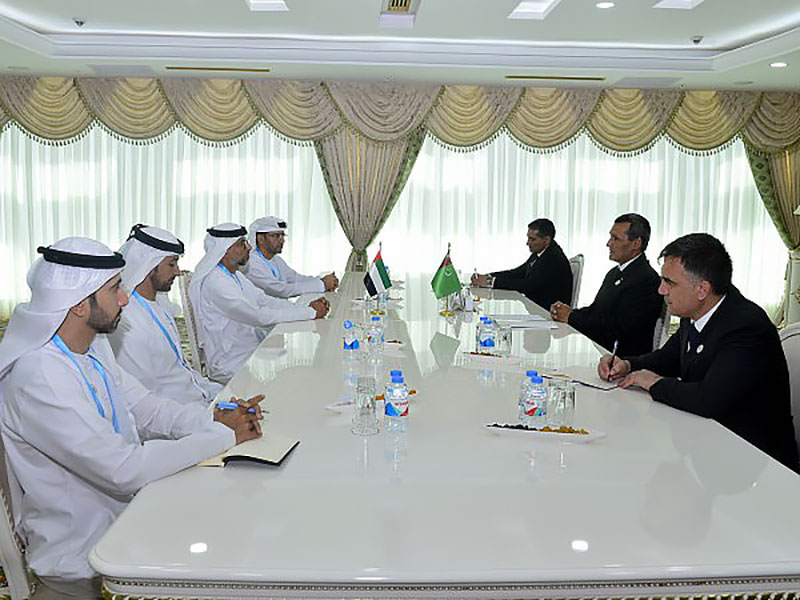 Turkmenistan and the UAE discussed promising areas of bilateral cooperation