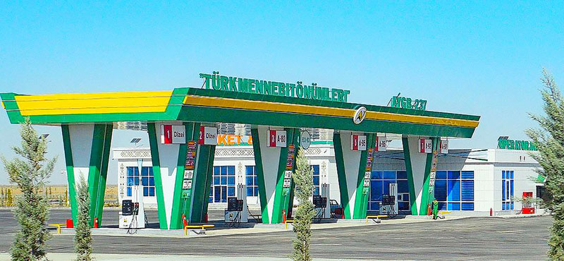 Turkmenistan is a major producer and exporter of gasoline