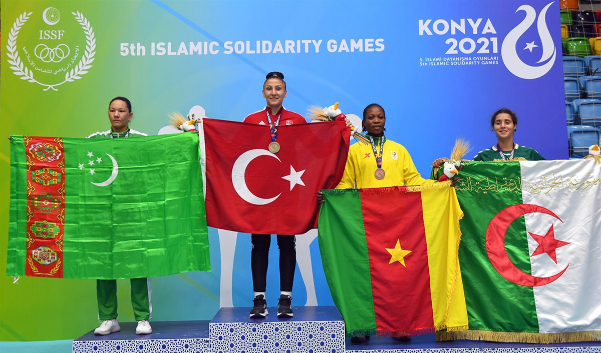 Kickboxers of Turkmenistan won six medals at the 5th Islamic Solidarity Games