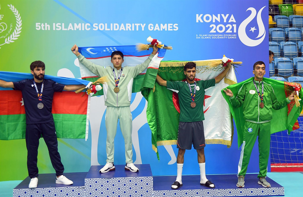 Kickboxers of Turkmenistan won six medals at the 5th Islamic Solidarity Games