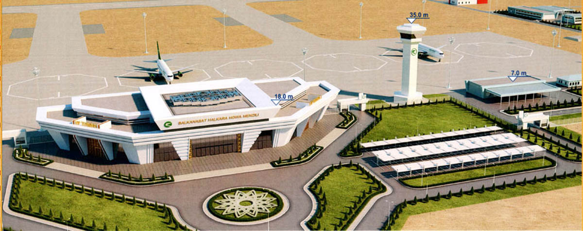 Аэропорты строит ИП «Gündogdy»
