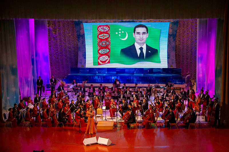 Concert of the Turkmen State Symphony Orchestra