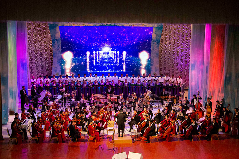 Concert of the Turkmen State Symphony Orchestra