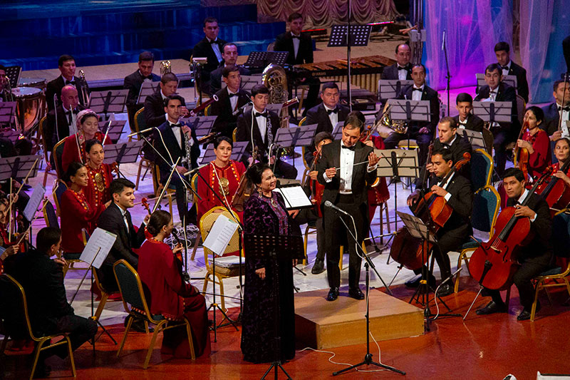 Concert of the Turkmen State Symphony Orchestra