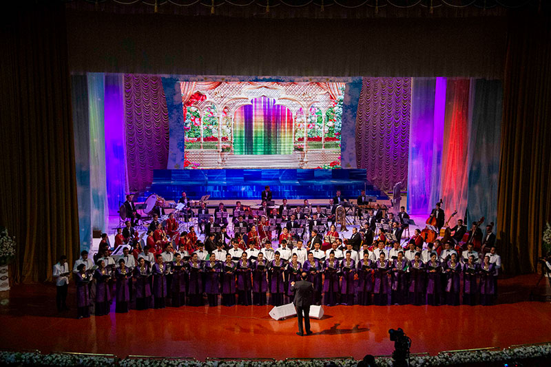 Concert of the Turkmen State Symphony Orchestra