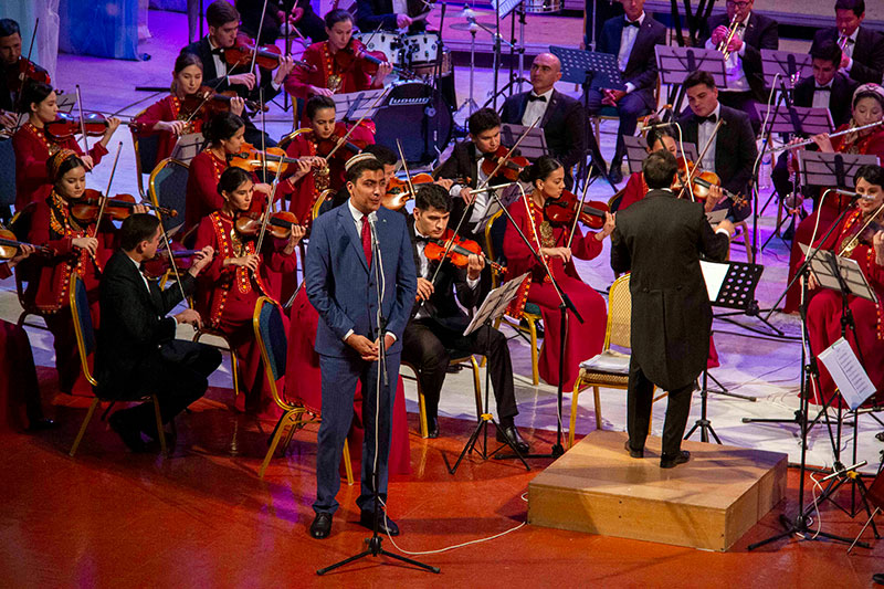 Concert of the Turkmen State Symphony Orchestra