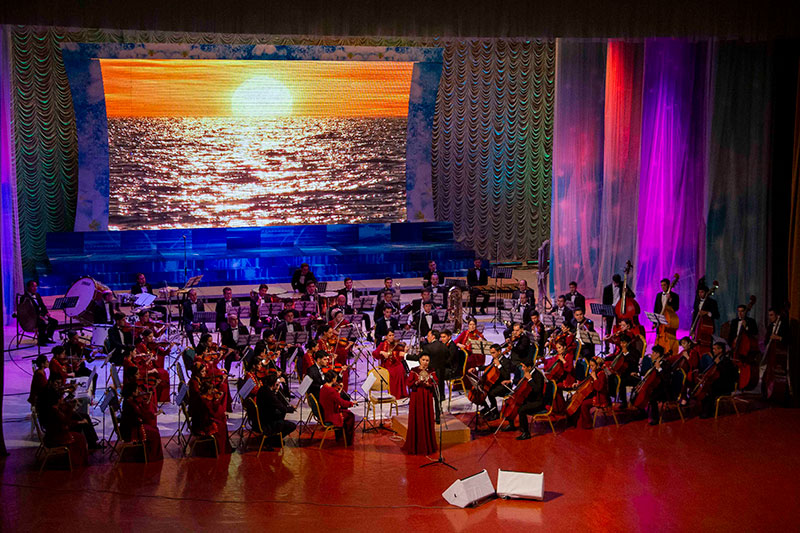 Concert of the Turkmen State Symphony Orchestra